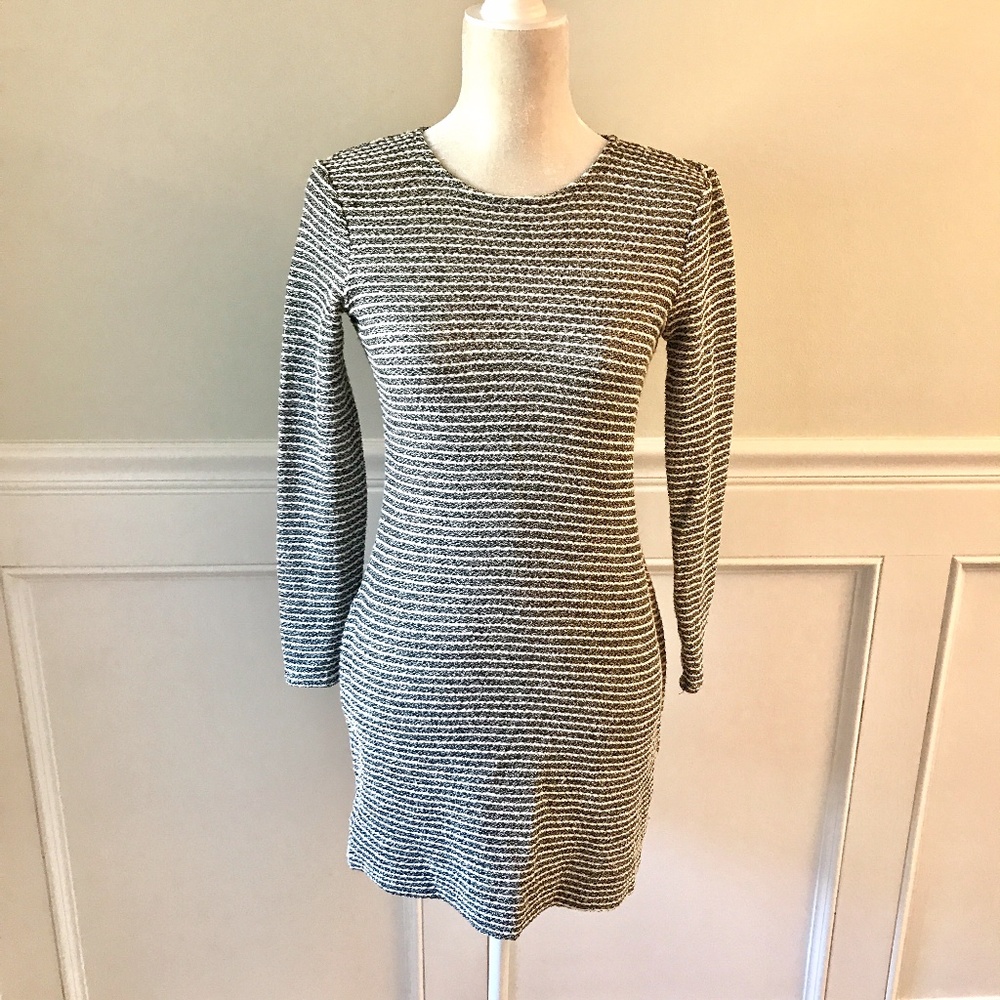 Banana Republic Stripe Tunic Dress w/ Sparkle 2